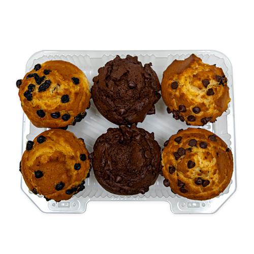 Member's Selection Muffins de Vainilla y Chocolate Variados Recién Horneados 6 Unidades