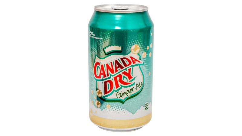 Gaseosa Canada Dry Ginger Ale regular lata - 355 ml