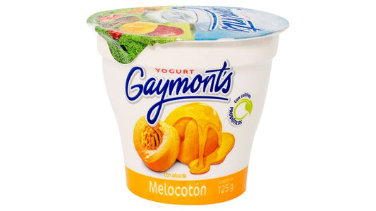 Yogurt Gaymonts Sabor A Melocoton-125 gr
