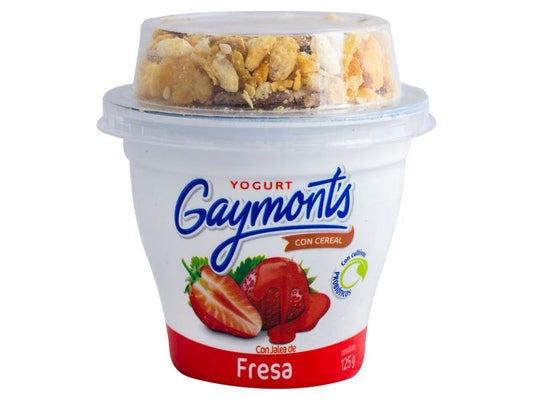 Yogurt Gaymonts Mix Fresa Con Cereal - 125gr
