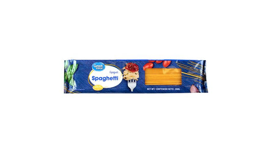 Pasta Great Value, Spaguetti -200g