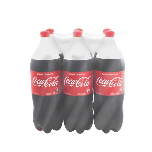 Coca Cola Regular 6 Unidades / 2 L