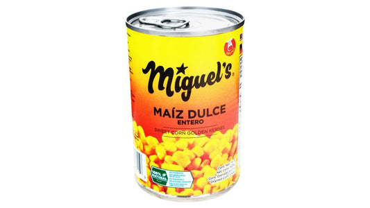 Maiz Miguel's Dulce Entero Grano Dorado - 425gr