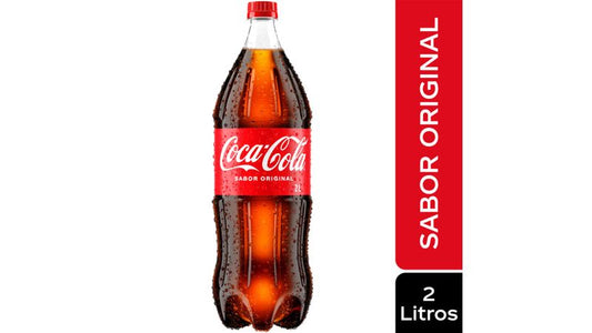 Gaseosa Coca Cola regular - 2 L