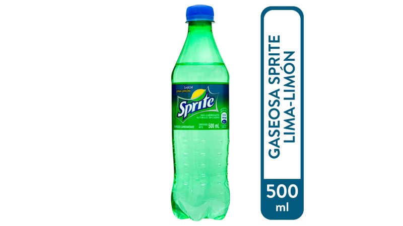 Gaseosa Sprite regular - 500 ml