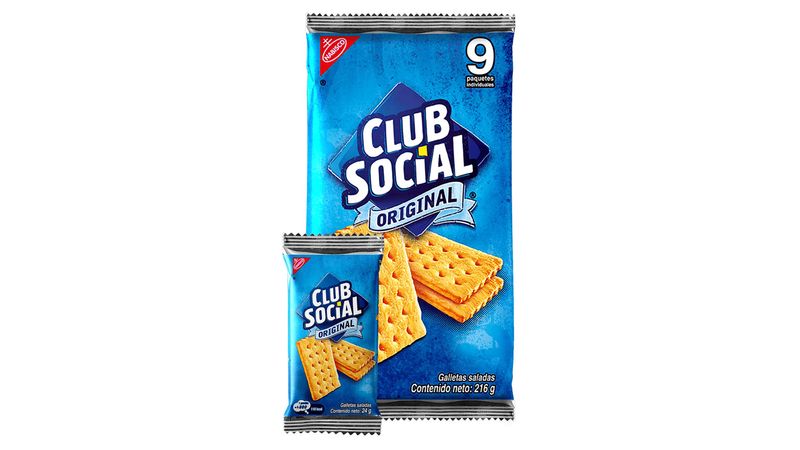 Galleta Original Club Social - 216gr