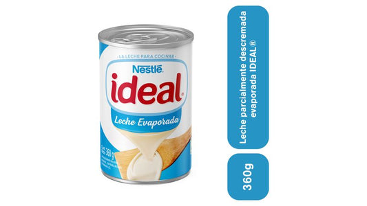 Leche Evaporada Ideal Nestlé, lata -360g