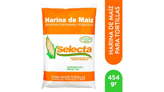 Harina De Maiz Selecta- 454gr