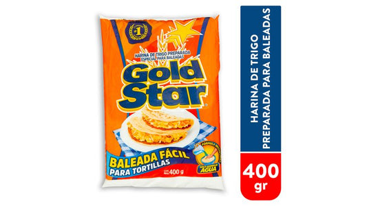 Harina De Trigo Gold Star Baleada Facil Para Tortillas-400gr