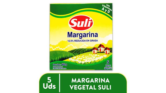 Margarina Suli Regular Baja en Grasa - 400gr