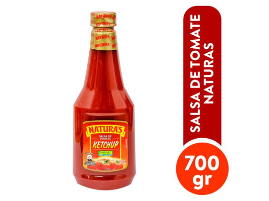 Salsa Naturas Ketchup Bote 700 Gr
