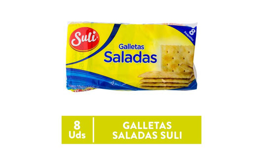 Galleta Suli Salada 8 Unidades - 192gr