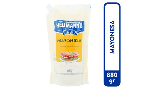 Mayonesa Hellmanns Doypack 880 Gr