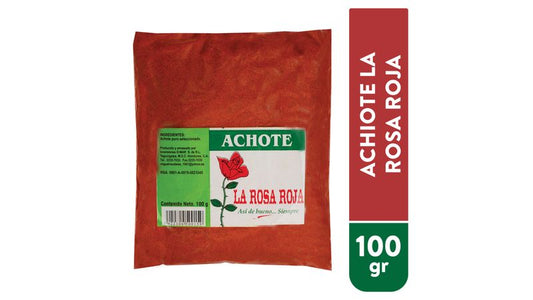 Especia Achiote La Rosa Roja - 100Gr