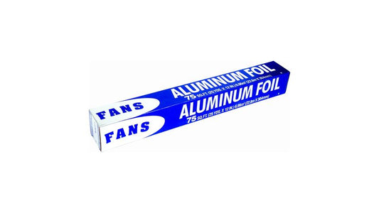 Papel Fans Aluminio - 75 Pies Unidad