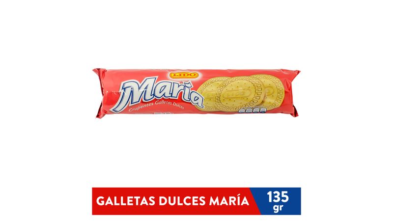 Galleta Lido Maria Tubo - 135Gr