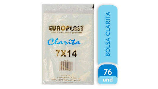 Clari Bolsa 7x14 europlast