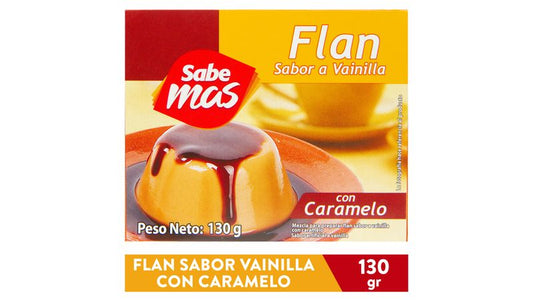 Flan Sabemas Vainilla Con Caramelo - 130gr