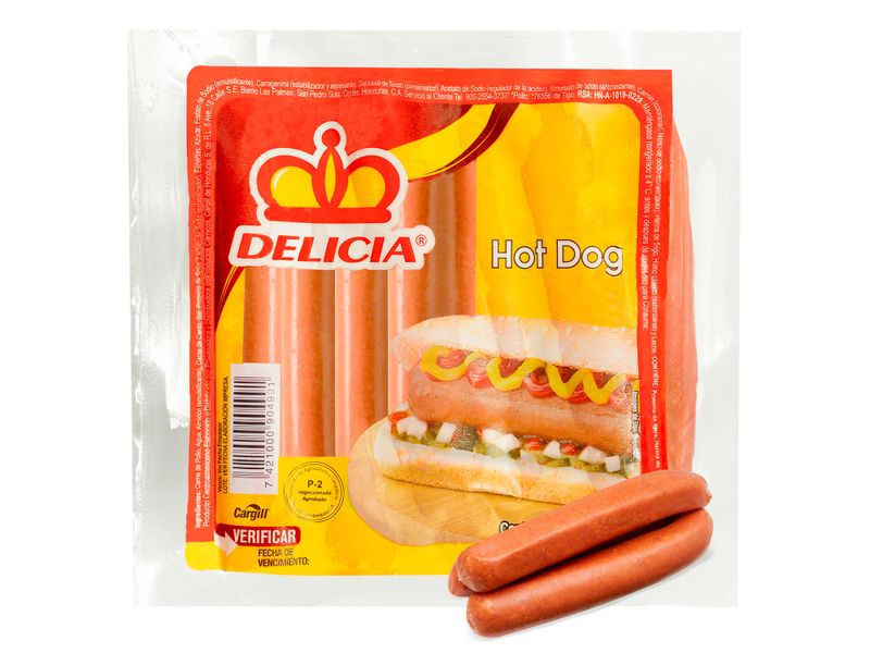 Hot Dog Delicia Paquete -18 Unidades