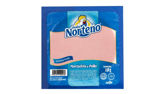 Mortadela Norteño De Pollo - 7 Oz