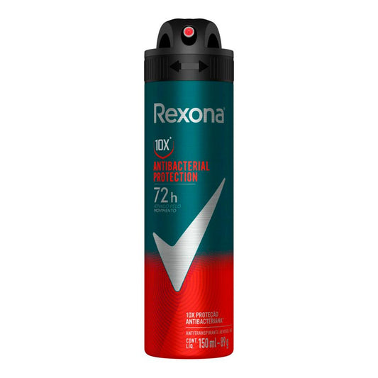 Desodorante Aerosol Rexona 150ml - Antibacterial Protección