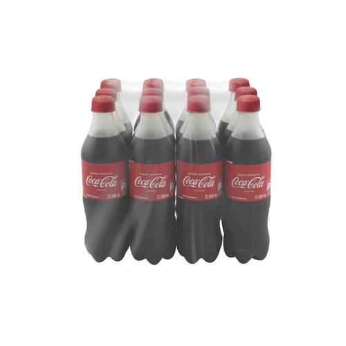 Coca Cola Original Gaseosa 12 Unidades / 500 ml / 16.9 oz