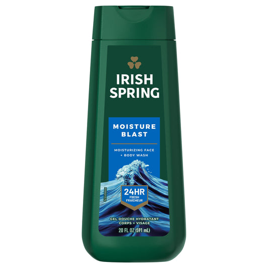 Body Wash Irish Spring 591ml - Moisture Blast
