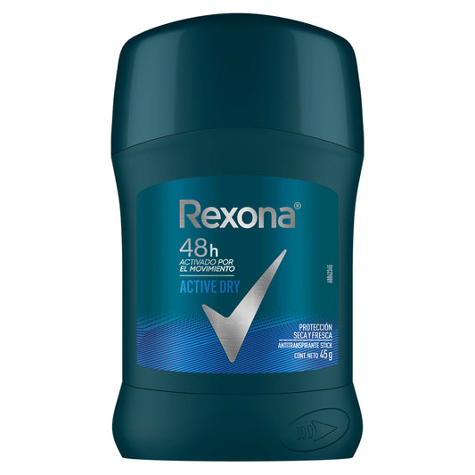 Desodorante Barra Rexona 45g - Active Dry