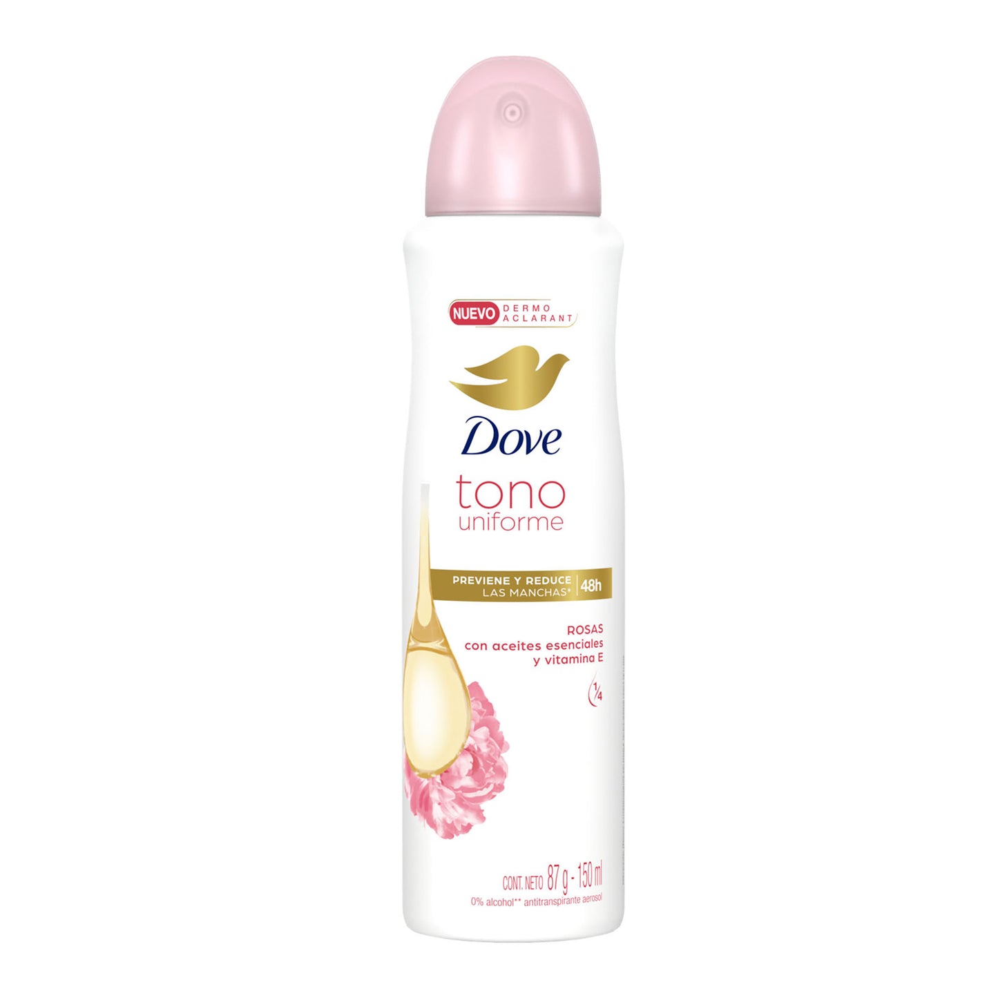 Desodorante Aerosol Dove 150ml - Rosas