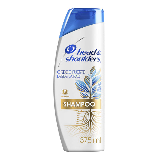 Shampoo Head and Shoulder 375ml - Crece Fuerte Desde La Raiz
