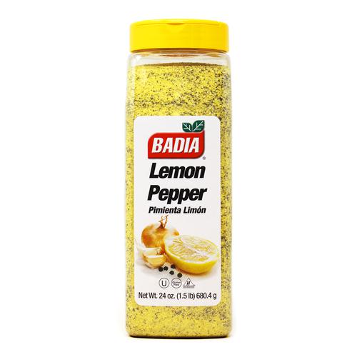 Badia Pimienta Limón - Ideal para Recetas Especiales 680.4 g / 24 oz